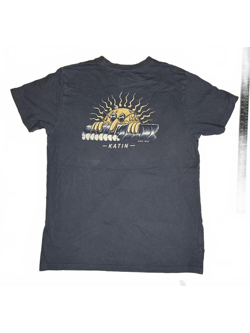 Katin Summer Navy Blue Mens Medium Organic Cotton